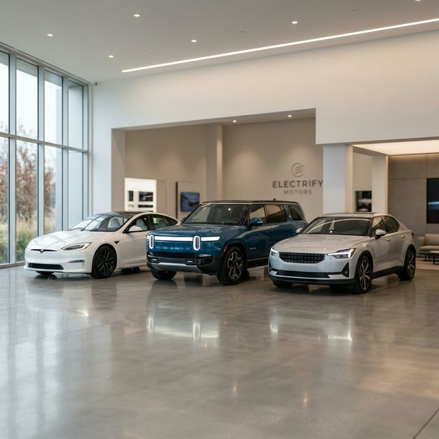 รถ EV หลายรุ่น